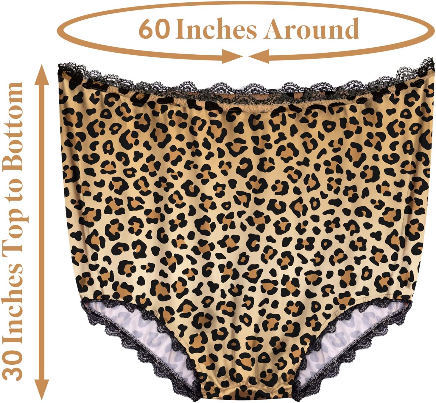 FreeNFond Granny Panties Funny Gag Gifts for Adult Women Men Wedding Party Bride Big Mama Undies Prank Giant Mormon Underwear