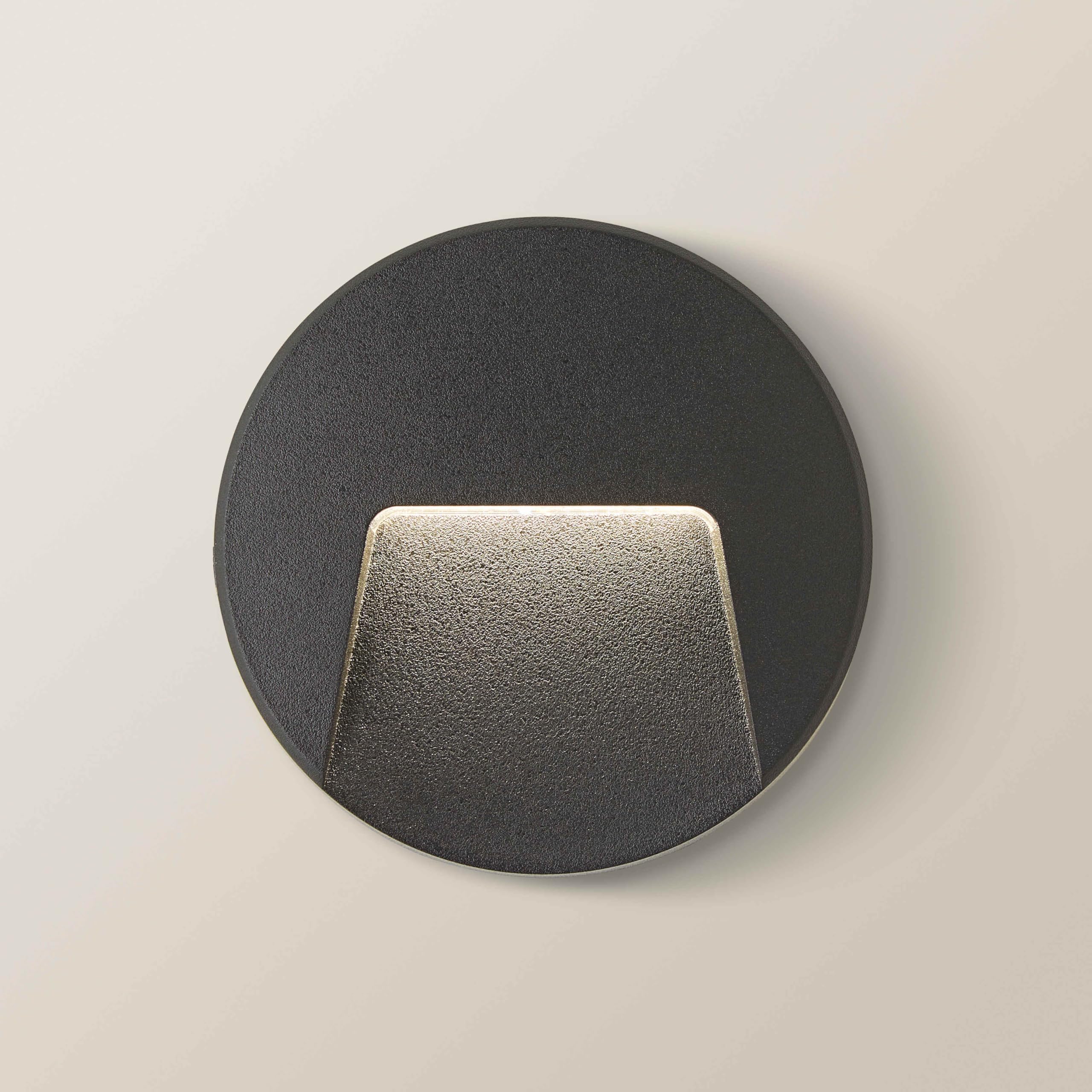 Valuelights Black | Sam Matte Circle Ip65 Led Outdoor Wall Light | Wall Lights, Home Décor & Improvement Essential | Mains Wired