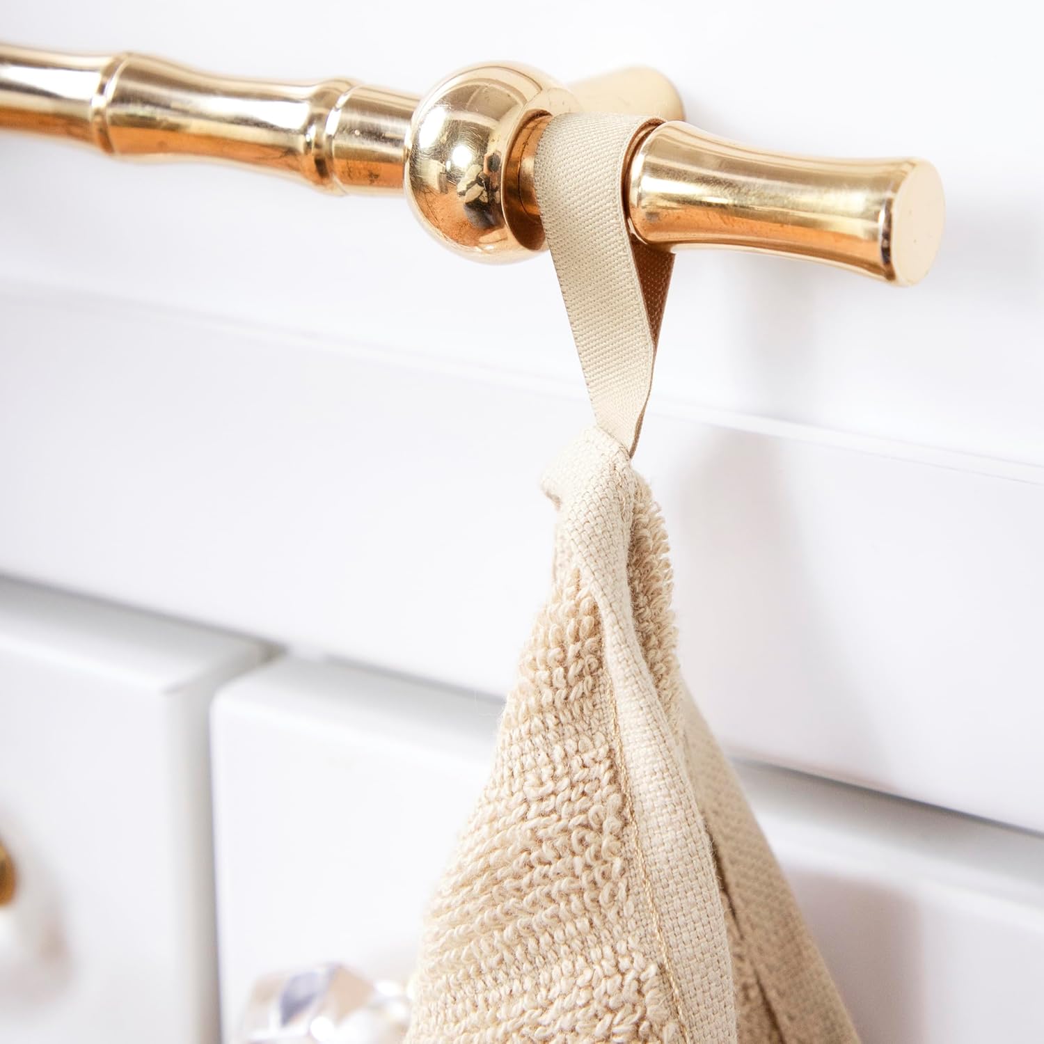 All-Clad Solid Kitchen Towel: Highly Absorbent, Super Soft Long Lasting - 100% Cotton, 17x30 Tea Towel for Cleaning & Drying Dishes, Pans, Glassware, or Countertops, (1-Pack), Cappuccino