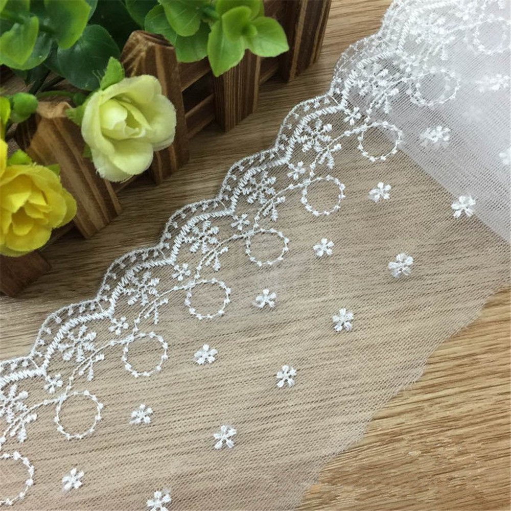 Ruban De Bordure En Polyester à Fleurs En Gros Pour Création