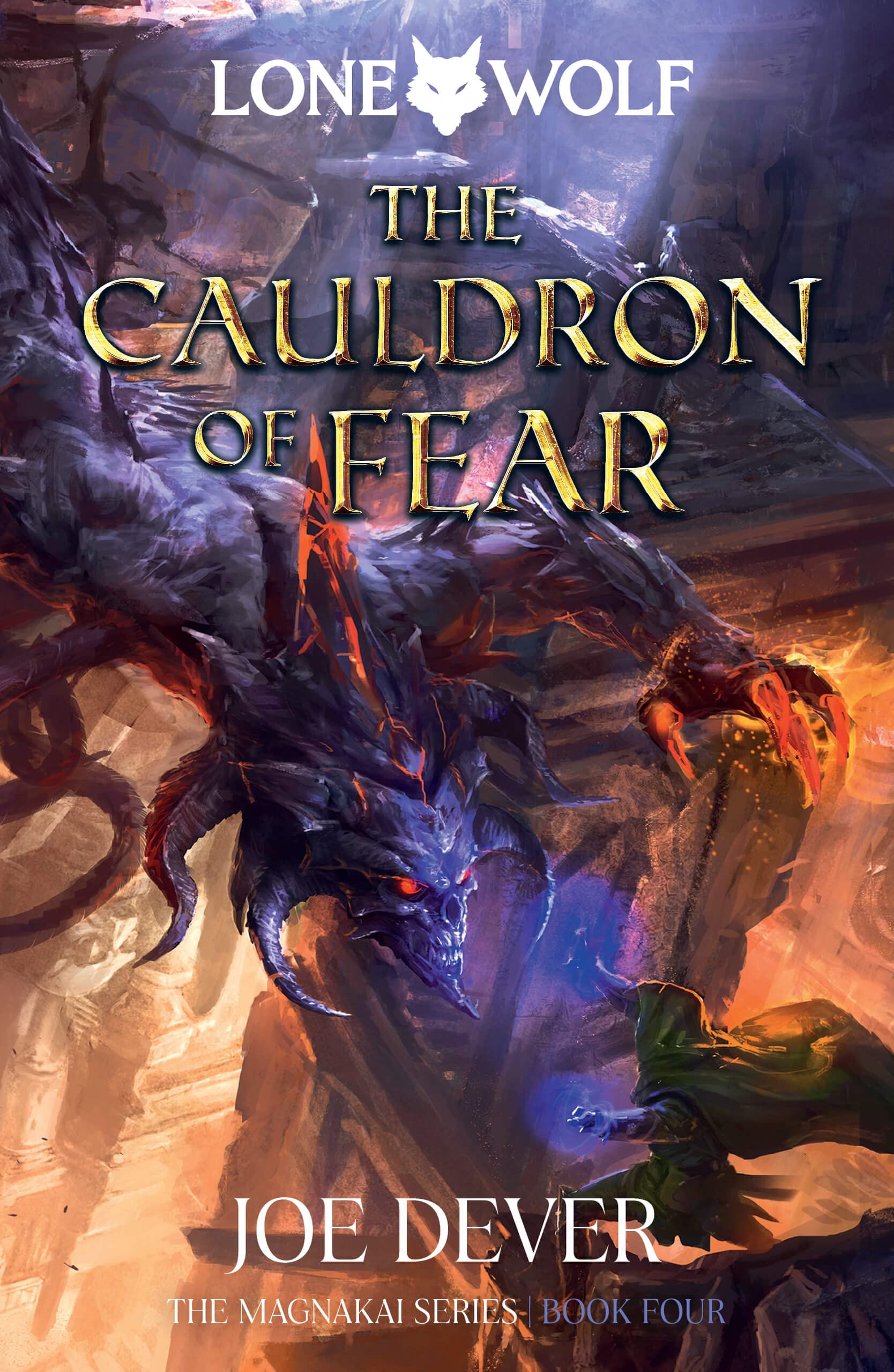 Cauldron of Fear Lone Wolf #9 by Joe Dever (Paperback Book)