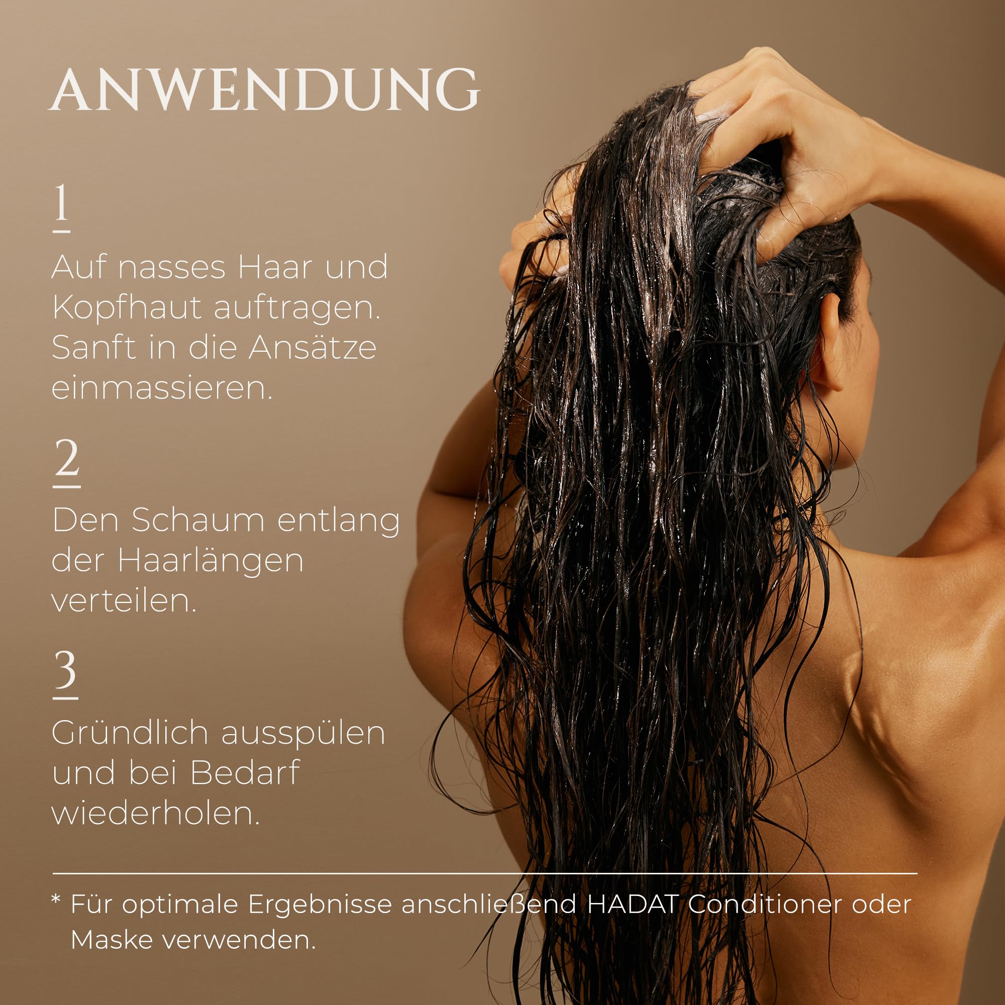 Hadat Intensive Repair Shampoo – Premium Pflege für Geschädigtes & Coloriertes Haar – Mit Moringa-Öl, Ceramiden & Hyaluronsäure – Niedriger Sulfatgehalt – Salonqualität (800 ml)