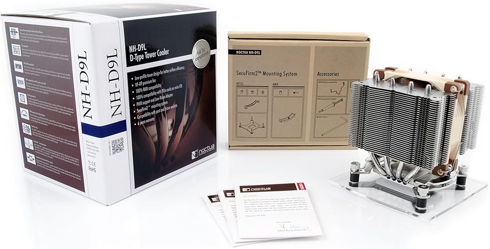 Noctua NH-D9L, Premium CPU Cooler with NF-A9 92mm Fan (Brown) thumbnail 3