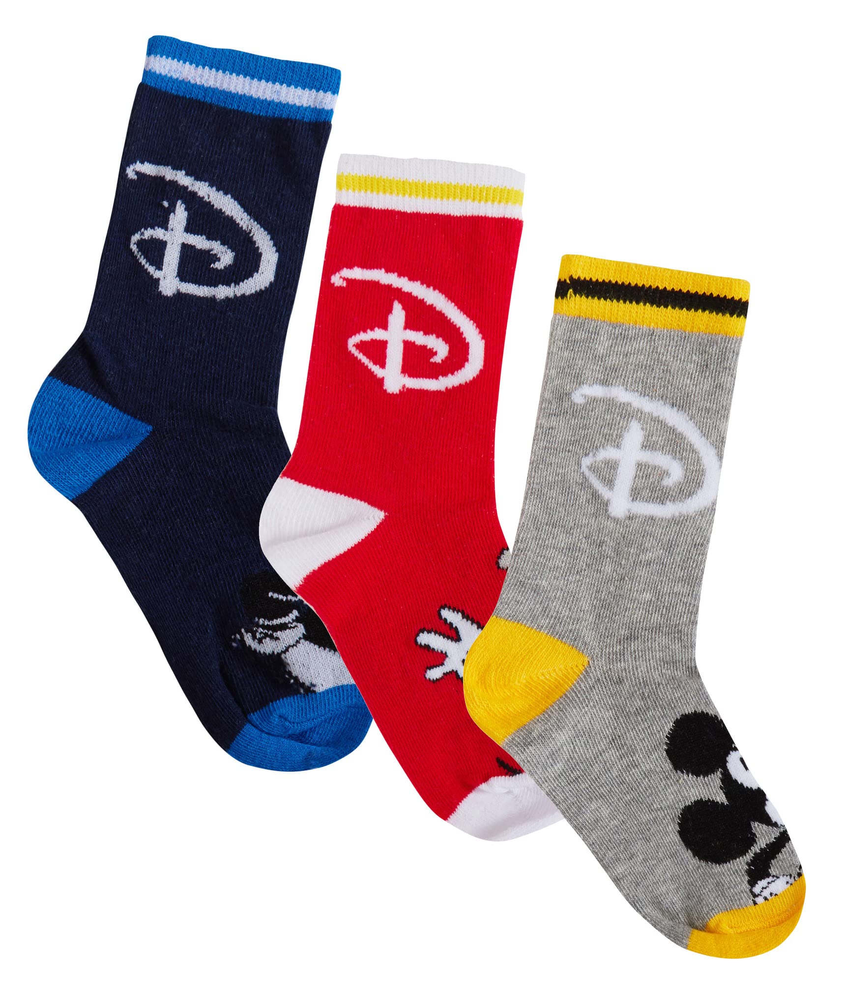 Disney Boys Socks (Pack Of 3) Navy EU 31-34