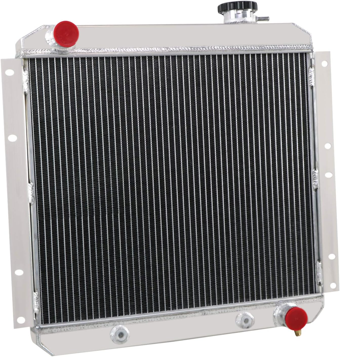 ALLOYWORKS 3 Row Aluminum Radiator for 1960-1984 Toyota Land Cruiser FJ40 FJ45 3.9/4.2L