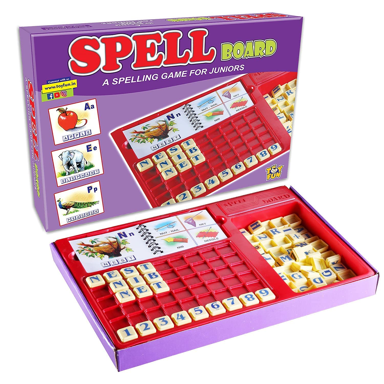 See full amazon price history chart for Game Phactory Juniors Educational Spell Board a Spelling Game for Kids (3+Age) Game Phactory Juniors Educational Spell Board a Spelling Game for Kids (3+Age) (B0B4P3BGGL) Amazon Price History, Amazon Price Tracker