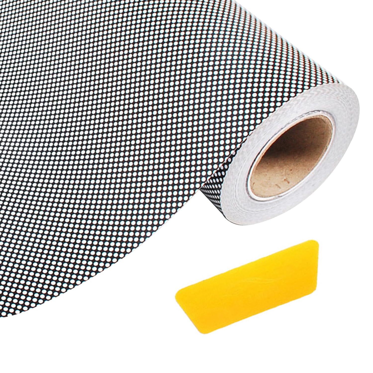 30cm x 200cm Headlight Tint Perforated Film Mesh Like Fly Eye MOT Legal Tinting Tinting Perforated Mesh Film Fly-Eye Tint Headlight Rear Lamp one way vision