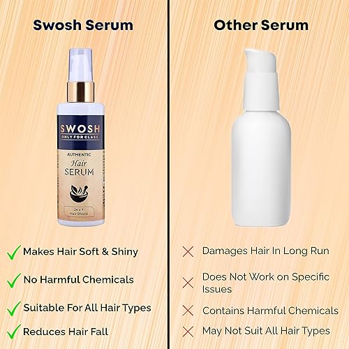 Miniatura 7 de Suero ayurvédico para el cabello de hierbas para hombres y mujeres, suero para el cabello antiencrespamiento y enredos, sin SLES ni parabenos, 3.4