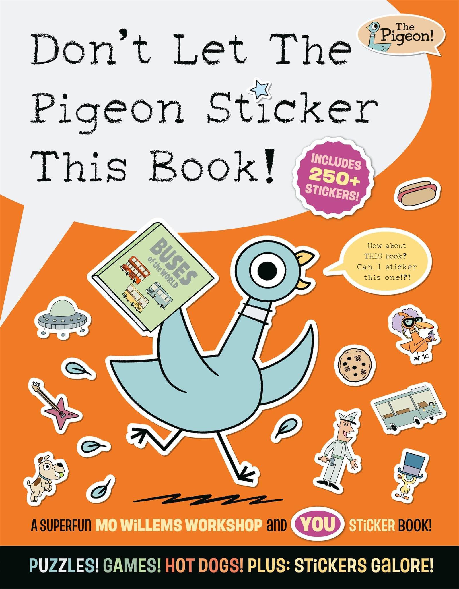 Dont Let The Pigeon Sticker This Book