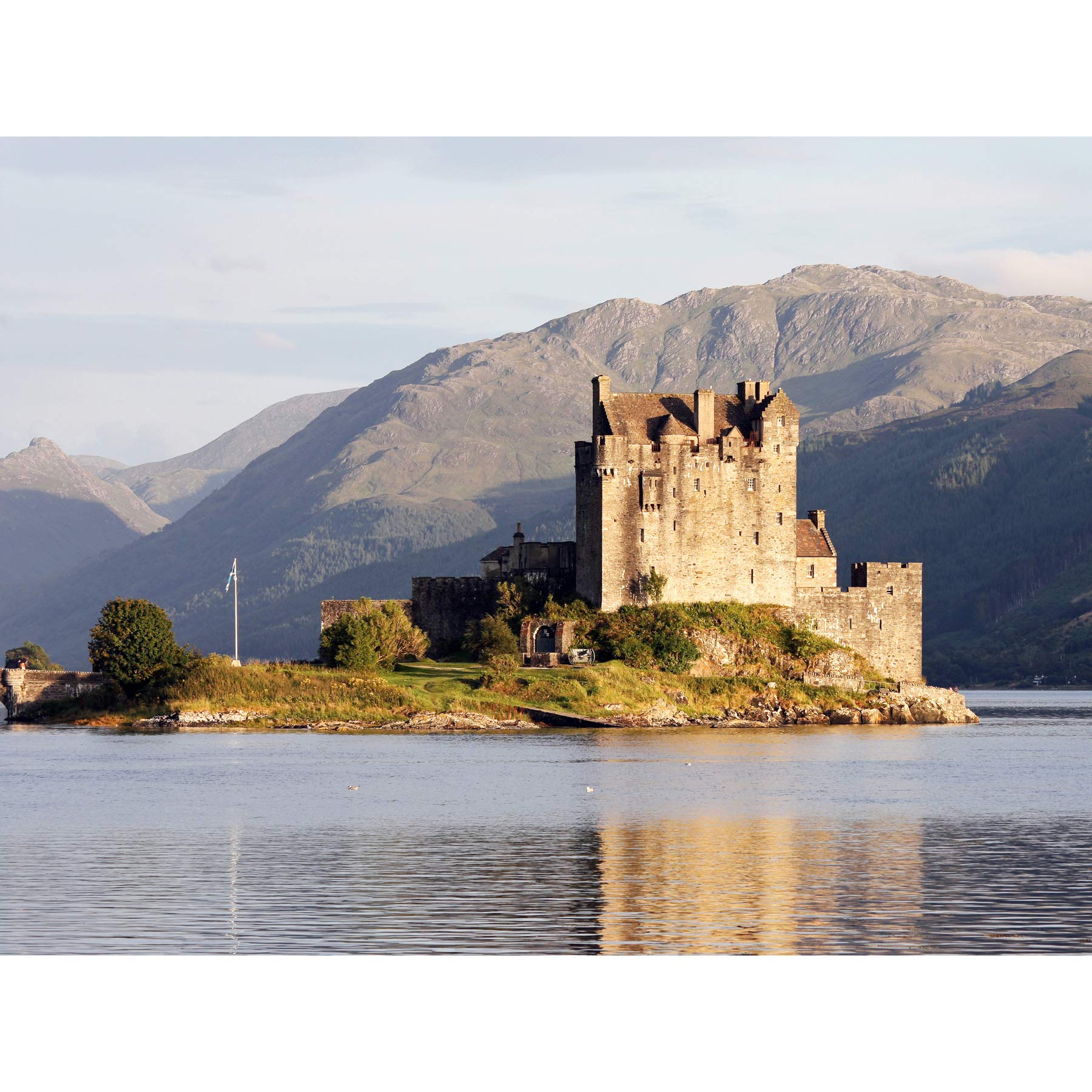 Piolle Eilean Donan Castle Kyle Lochalsh Scotland Photo Extra Large XL Wall Art Poster Print