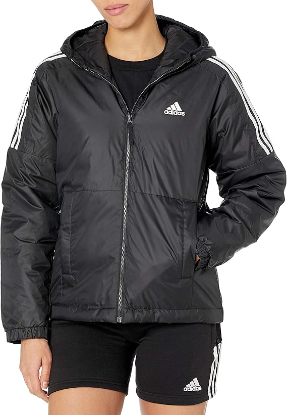 essentials insulated hooded jacket