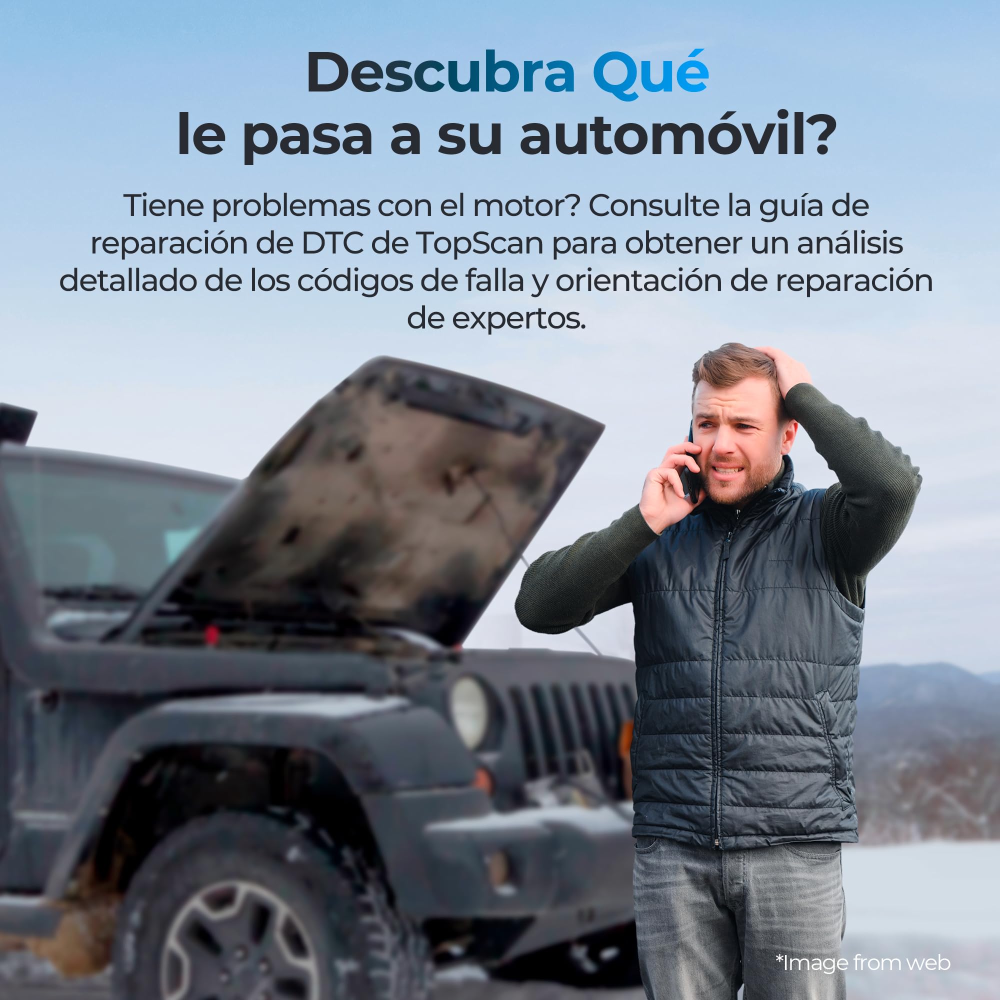 TOPDON Topscan OBD2 Diagnosis Maquina, Diagnosis Coche Multimarca Escaner para Coches, Herramienta de Diagnóstico inalámbrico para Todos los Sistemas, Prueba Activa, Todo el Software 1 año Gratis