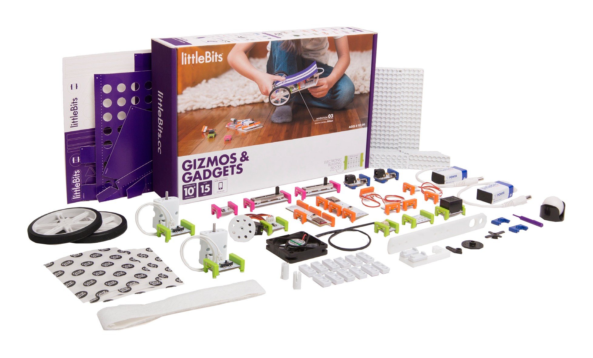 LittleBits - Kompletny zestaw - Gizmos and Gadżety