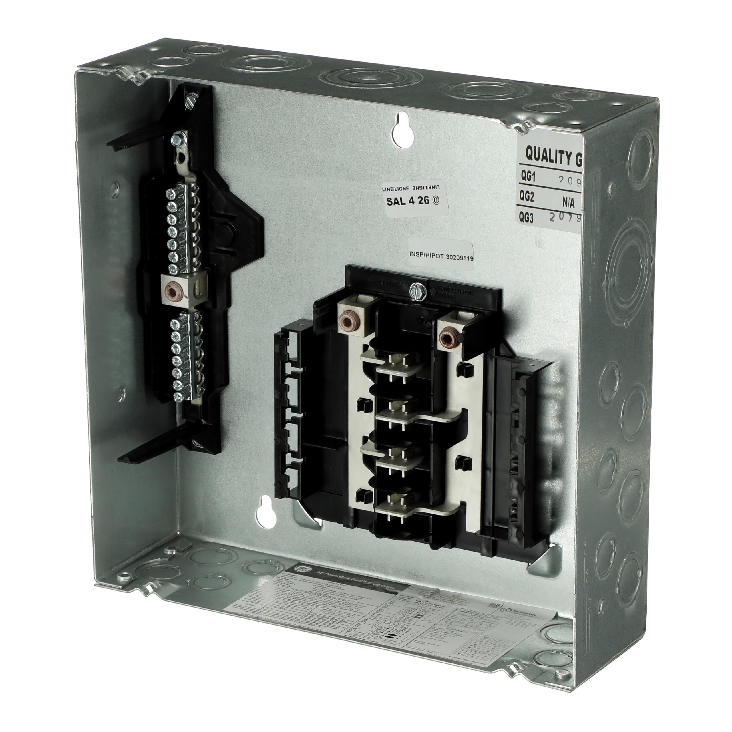 ABB TLM612FCUDP 125A Main Lug Convertible Load Center • PowerMark Gold 125A, 120/240V AC • 6 Spaces, 12 Pole, 3 Wire • Indoor Convertible Main Lug Load Center • Top or Bottom Feed — Amazon image 4