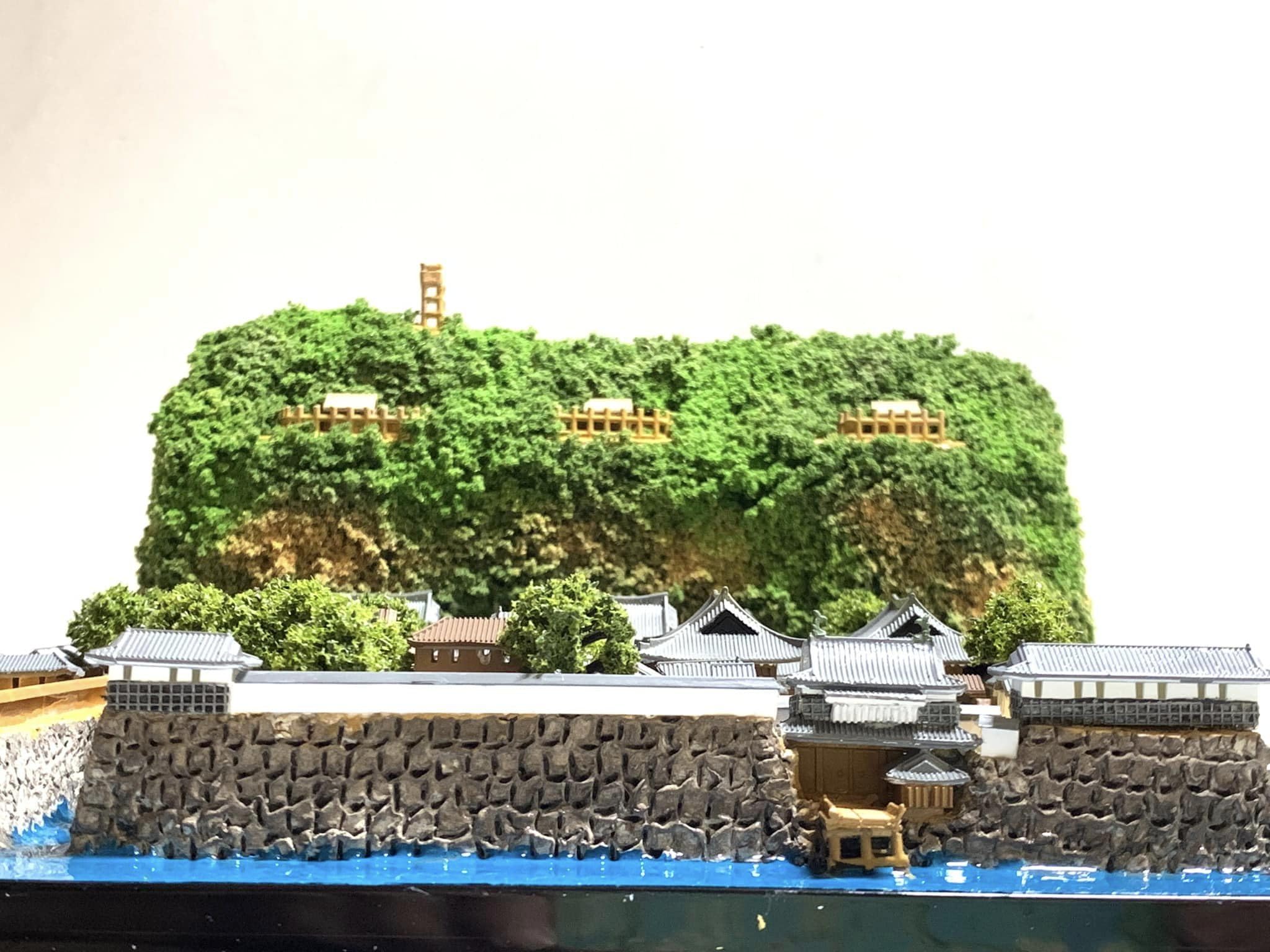 Amazon.co.jp: Japanese Castle Kagoshima Castle Model Diorama