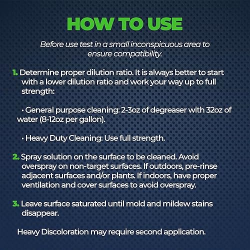 Miniatura 7 de RMR - Desengrasante y concentrado limpiador - Fórmula avanzada para interiores y exteriores para limpieza comercial, residencial, automotriz y de