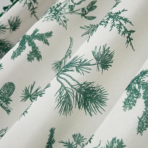 Miniatura 7 de VOGOL Cortinas bohemias de 96 pulgadas de largo, con textura de lino, paneles decorativos para ventana para oficina en casa, 1 cortina de privacidad