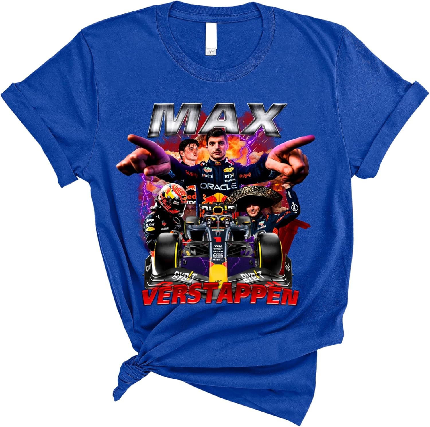 Max Formula Verstappen T-Shirt, F1 Racing Graphic Tee for Motorsport Fans and Grand Prix Enthusiasts, Speed Style - Image 9