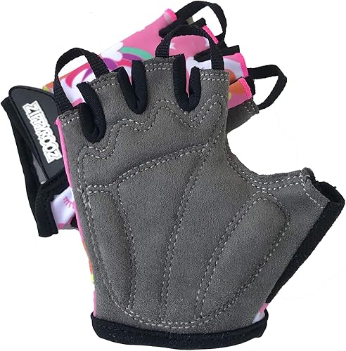 Miniatura 3 de ZippyRooz Guantes de bicicleta para niños pequeños y pequeños para bicicletas de equilibrio y pedales para edades de 1 a 8 años. 8 diseños para