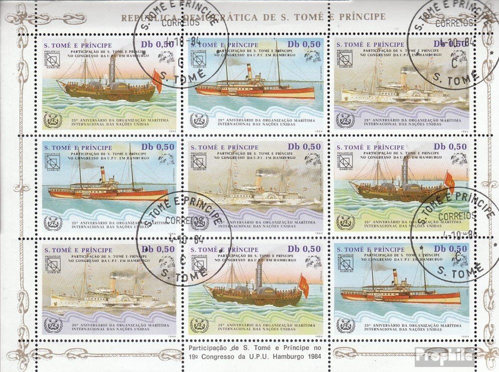 Paraguay 3924-3926 (edición Completa) Usado 1985 De Barcos Y