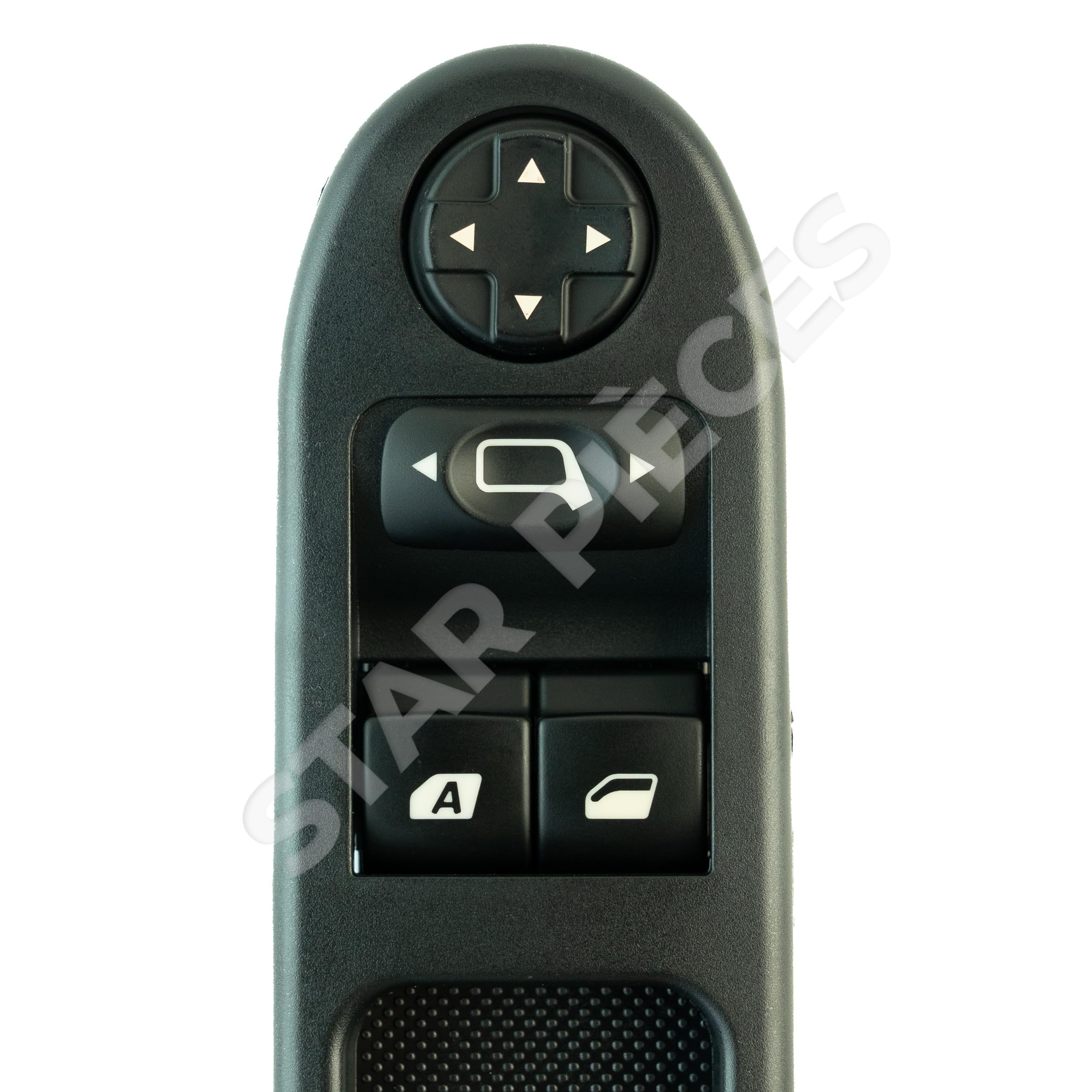 Botonera elevalunas compatible para Peugeot 207 y C3 Picasso (2006-2017) mando elevalunas delantero izquierdo (conductor) 6554QC