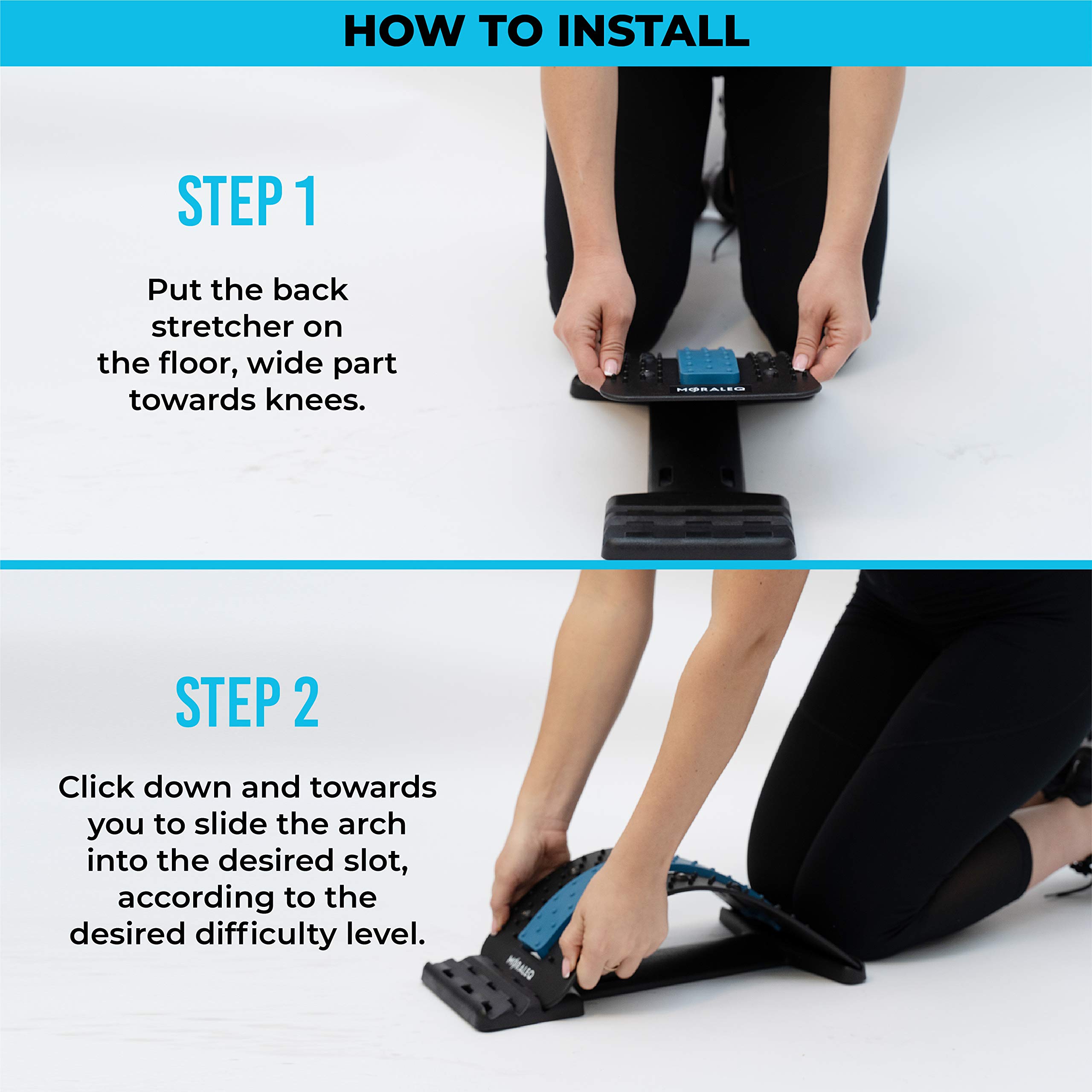Lumbar Back Stretcher, Acupressure Points Back Pain Relief