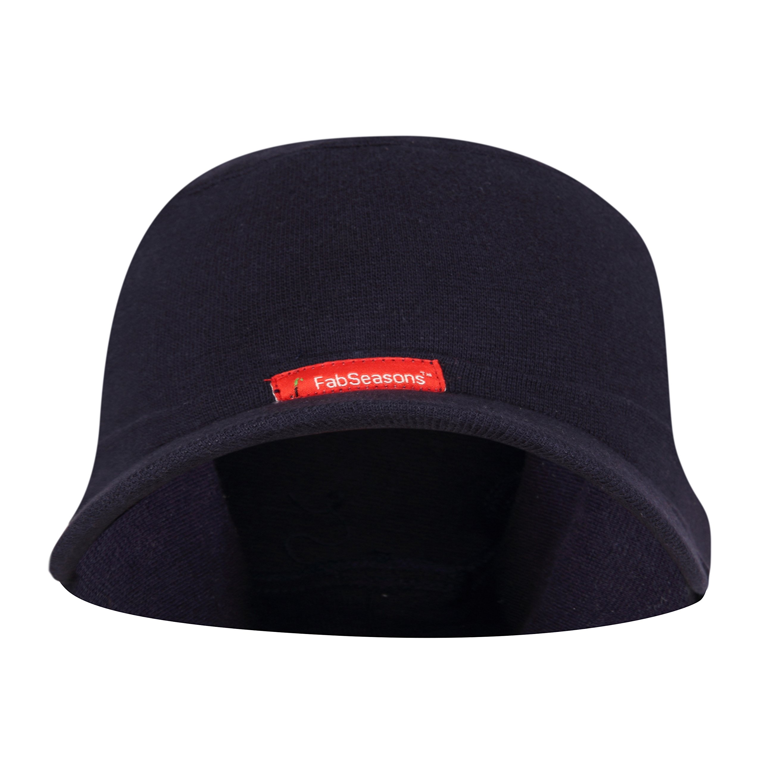 - FabSeasons Cotton Skull Cap (Blue)