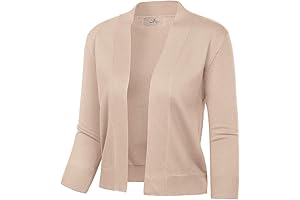 GRACE KARIN Women's Professional 3/4 Sleeve Cardigan