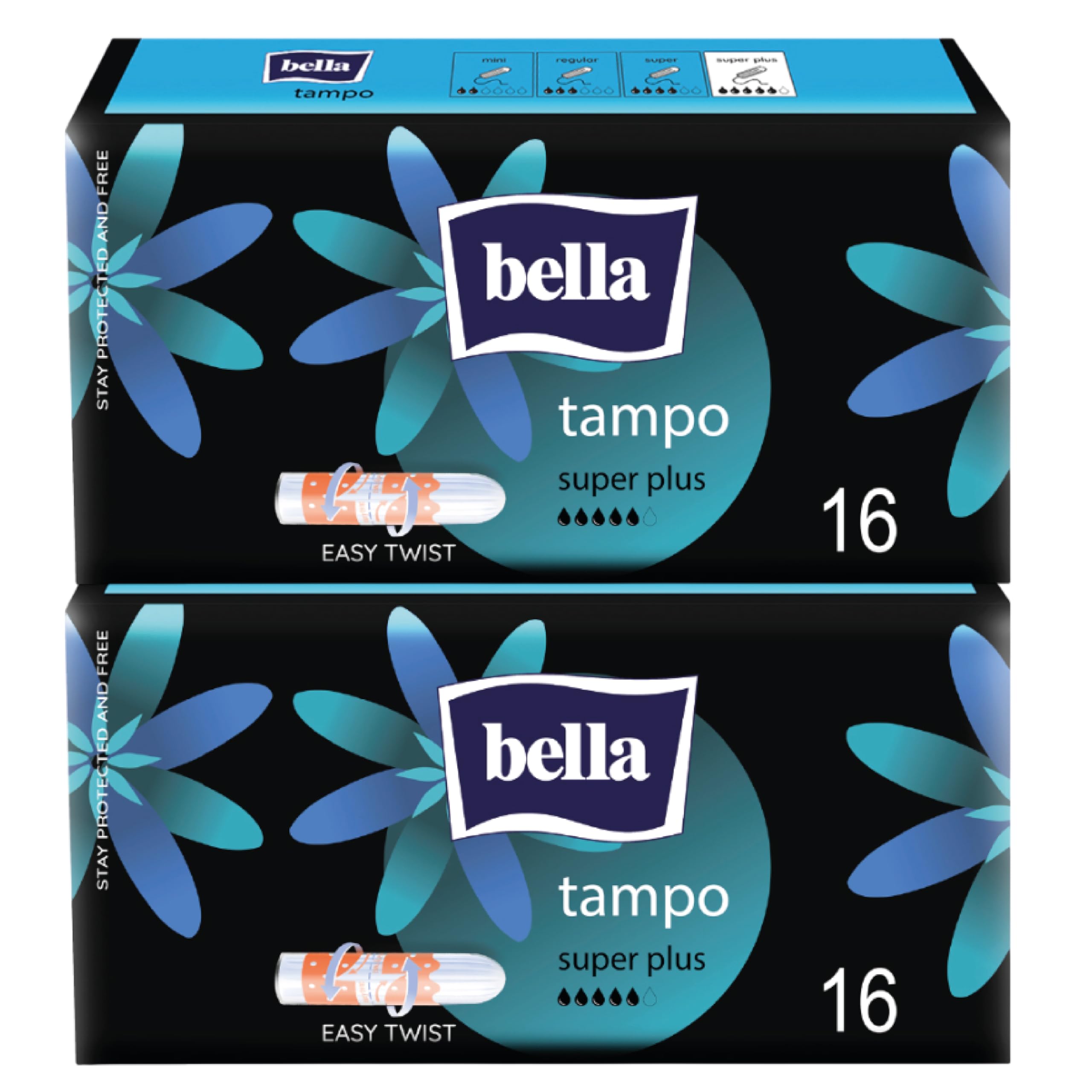 Tampons Super Plus Easy Twist 32 Pcs