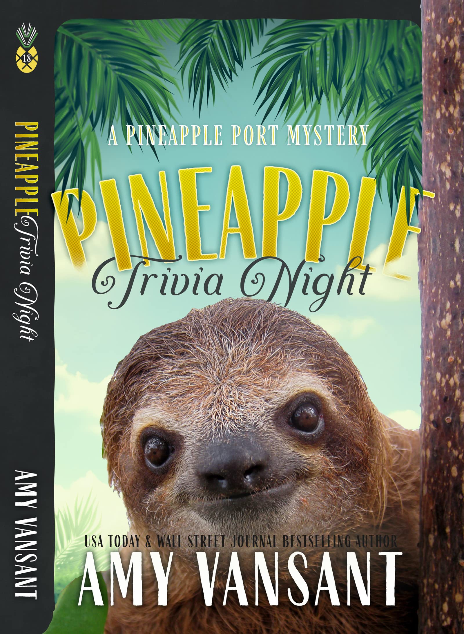 Pineapple Trivia Night: A cozy mystery like CLUE full of riddles & puzzles (Pineapple Port Mysteries Book 18)