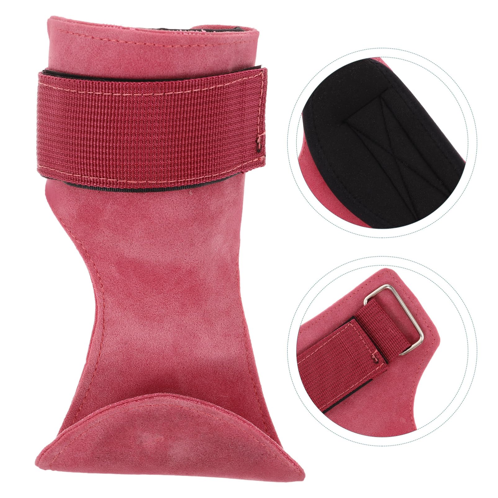 Gogogmee Lifting Glove Pad Non-Slip Wrist Wrap Sports Gloves for Men Gym Accessory