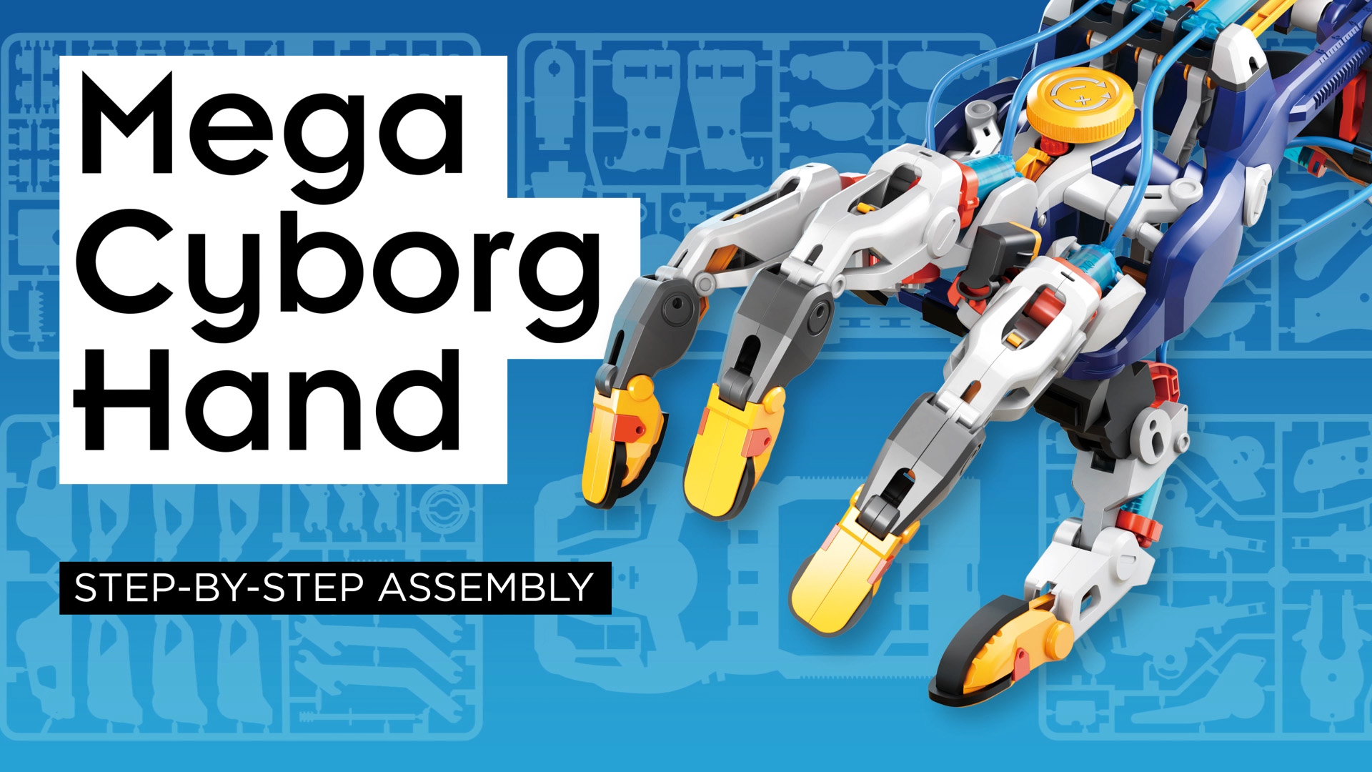 Amazon.com: Thames & Kosmos Mega Cyborg Hand STEM Experiment Kit