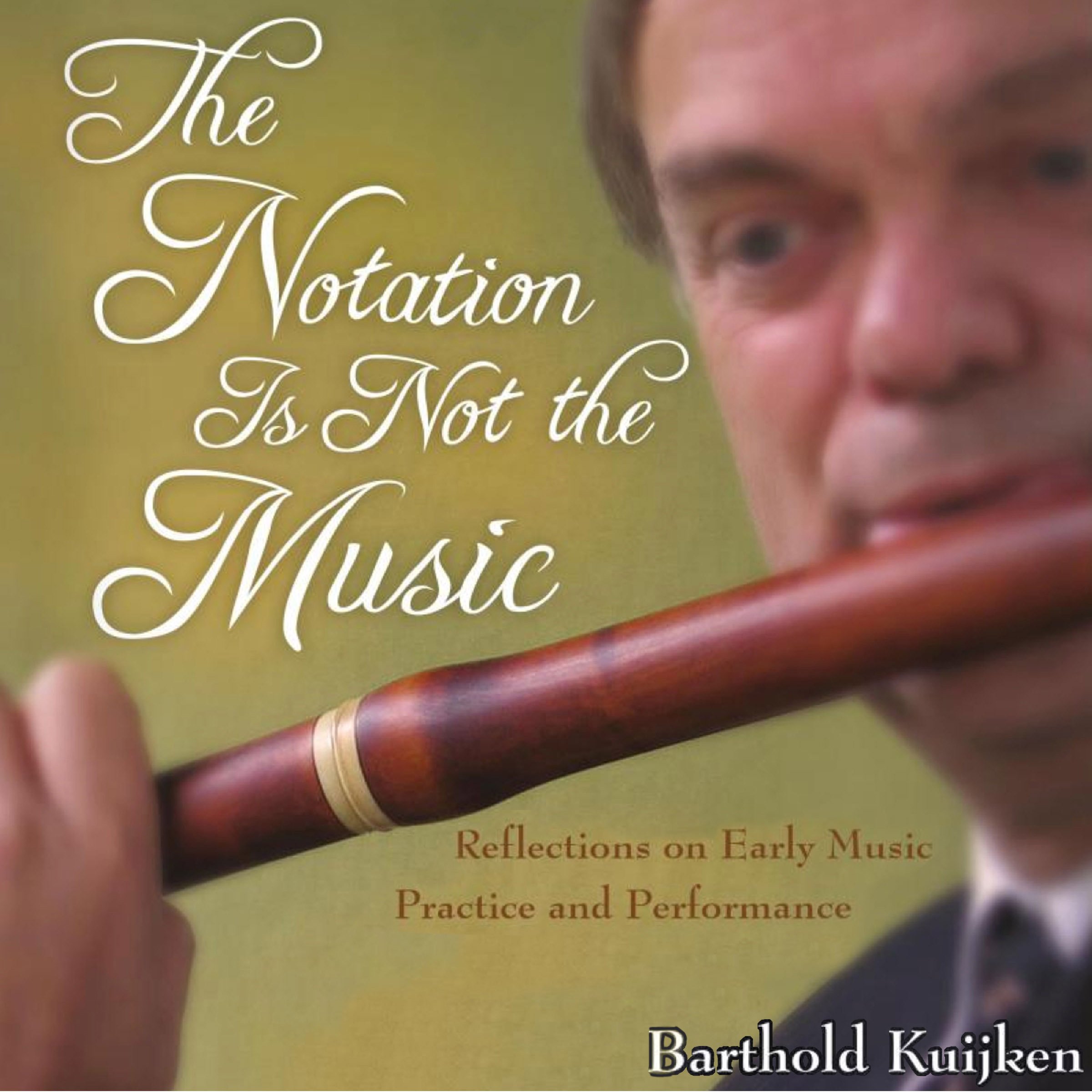 Cover art for The Notation is Not the Music