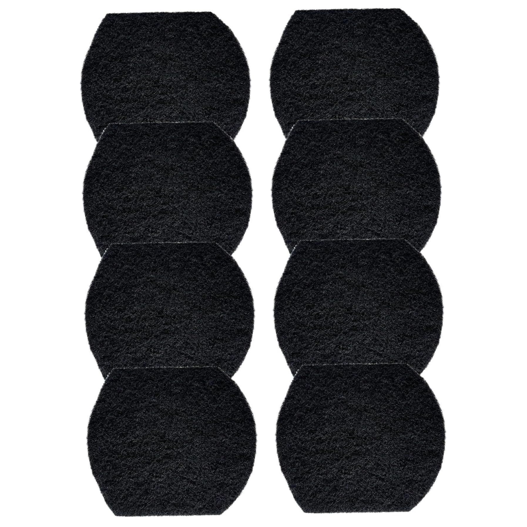 Desodorante de cubo de pañales de 8 piezas, eliminadores de olores de cubo de pañales, filtros de carbón absorbentes de olores de carbón activado para eliminadores de botes de basura de de