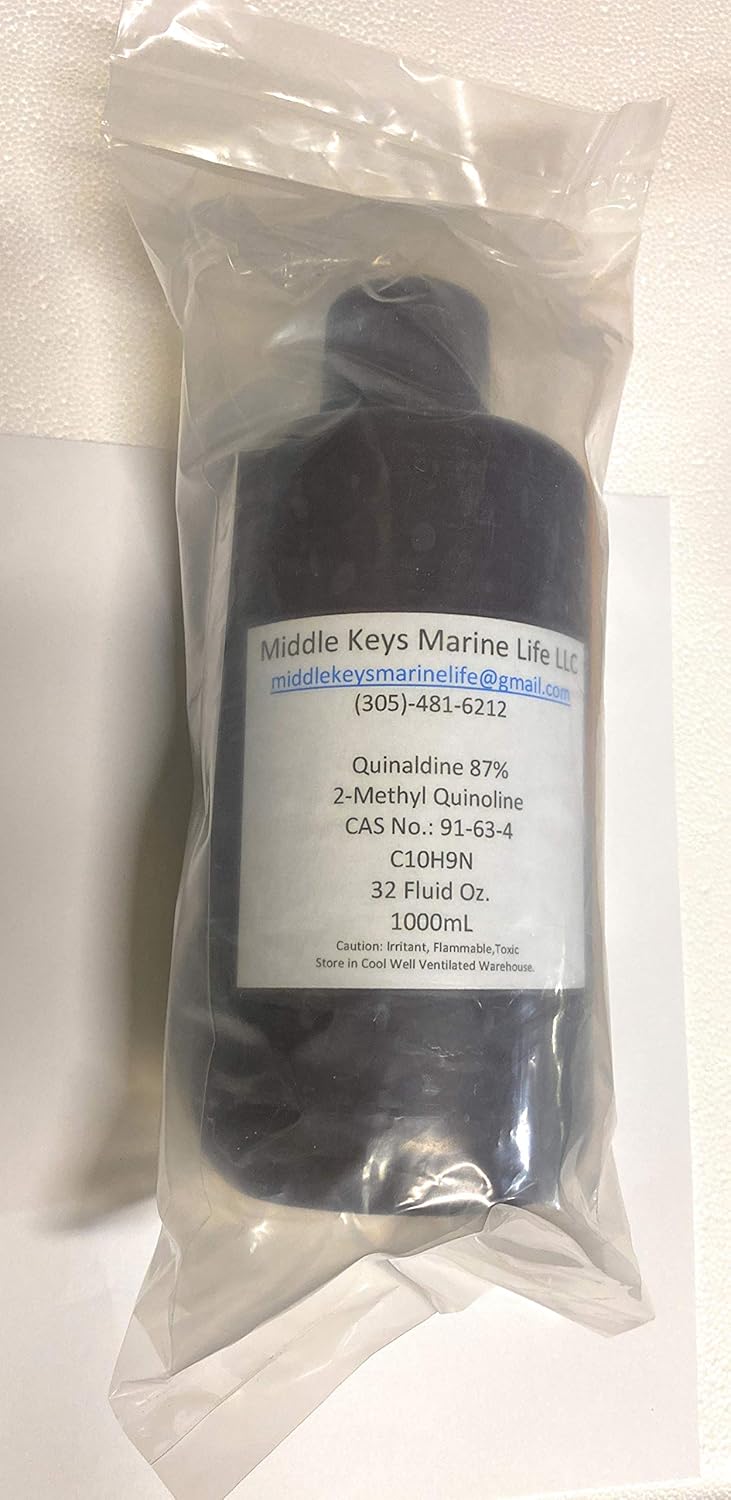 Quinaldine (2-Methyl Quinoline) 87% 32 Fluid Ounces 1000mL