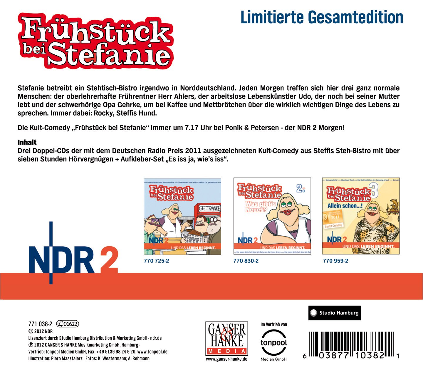 NDR 2: Frühstück bei Stefanie 1-3 - Das kannst haben! (Limitierte Gesamtedition)