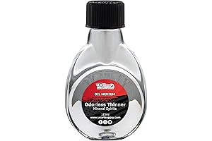 Mineral Spirits Cleaner - U.S. Art Odorless Mineral Spirits - 125ml