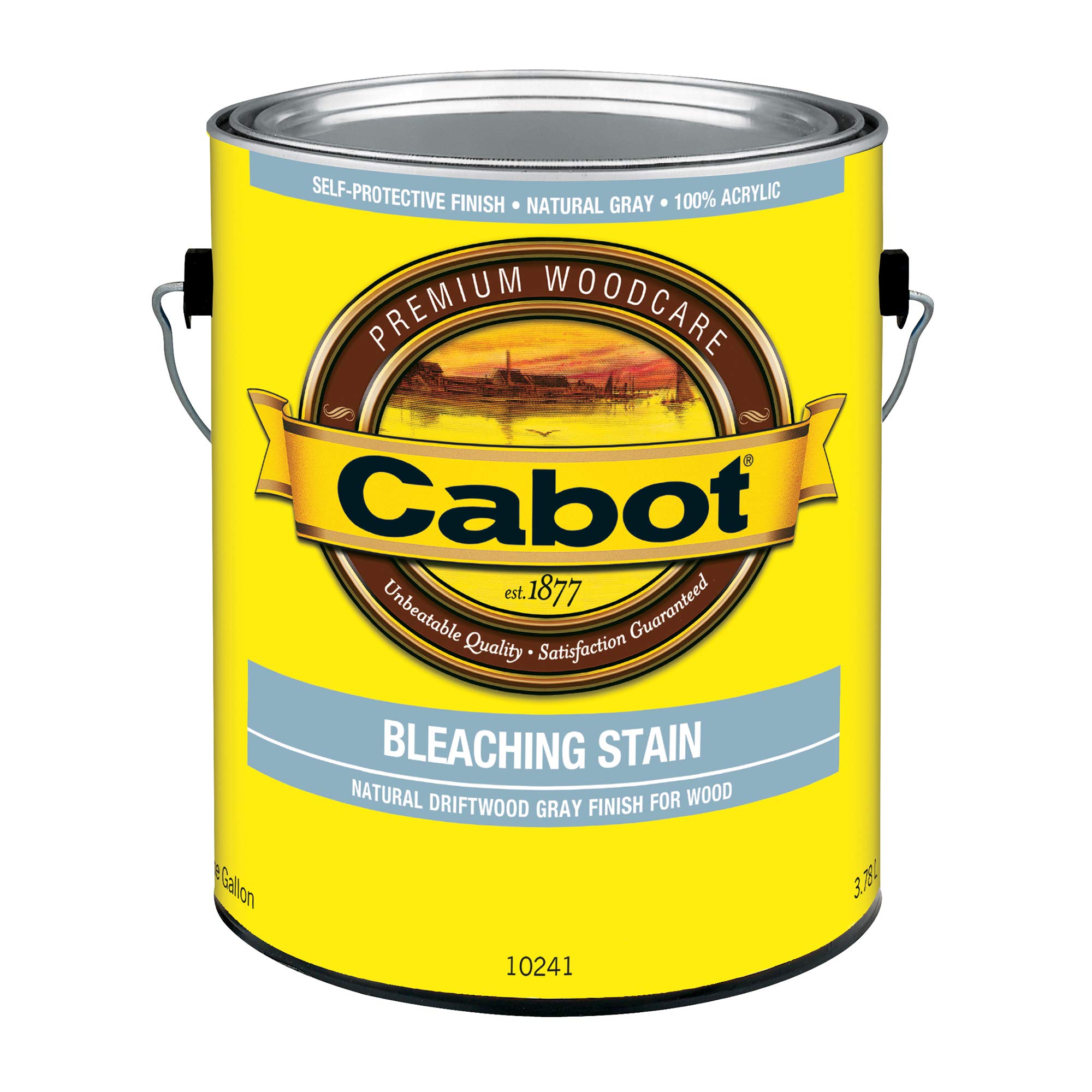 Bleaching Wood Stain, Driftwood Gray, 1 Gallon