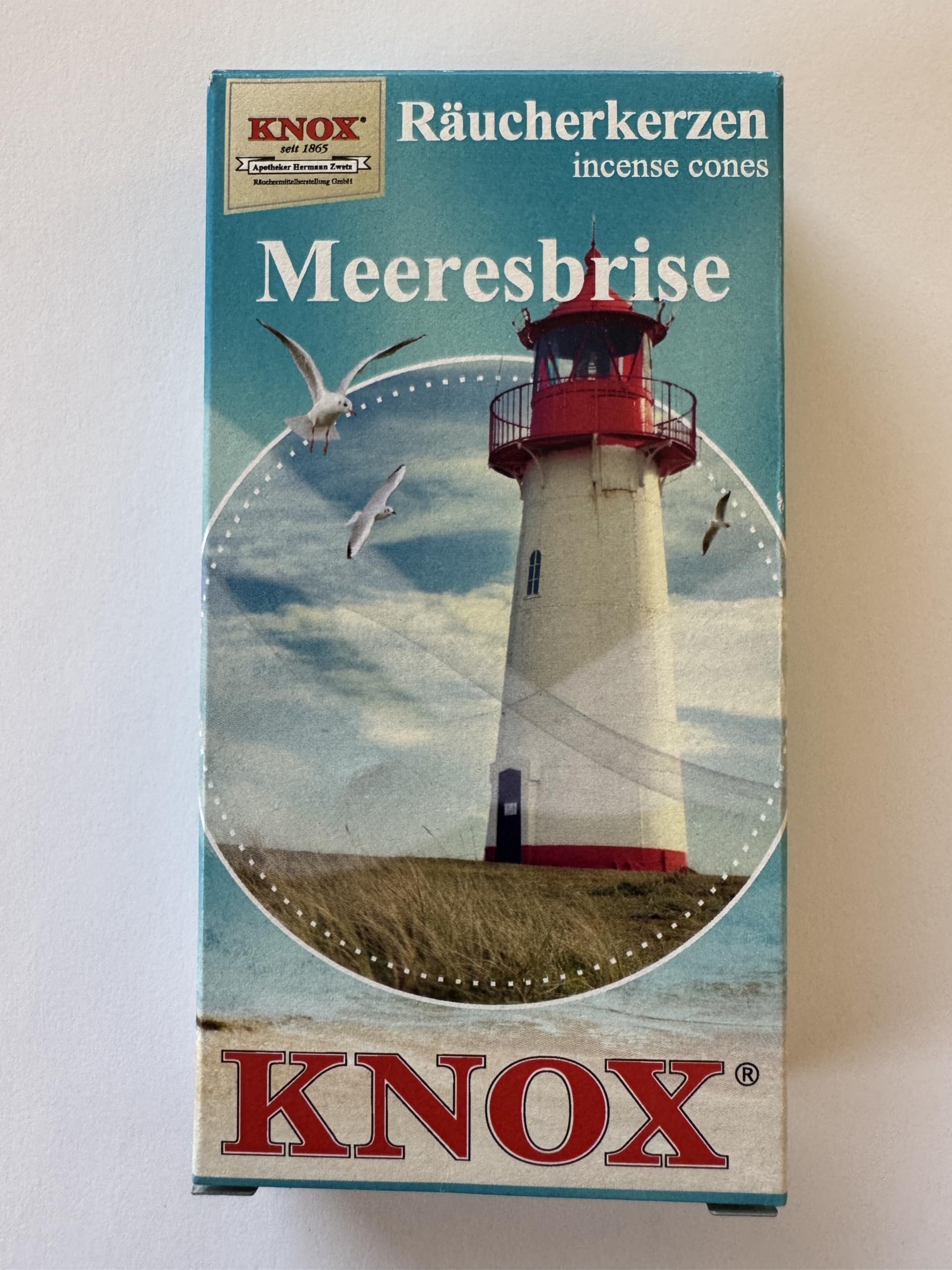 KNOX Sea Breeze Incense Cones - Pack of 24