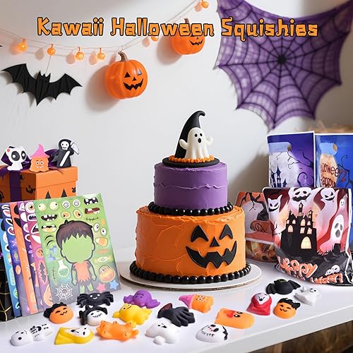 Miniatura 4 de LEEHUR 30 juguetes esponjosos kawaii, juguetes esponjosos Mochi para niños, recuerdos de fiesta, mini juguetes para aliviar el estrés para premios