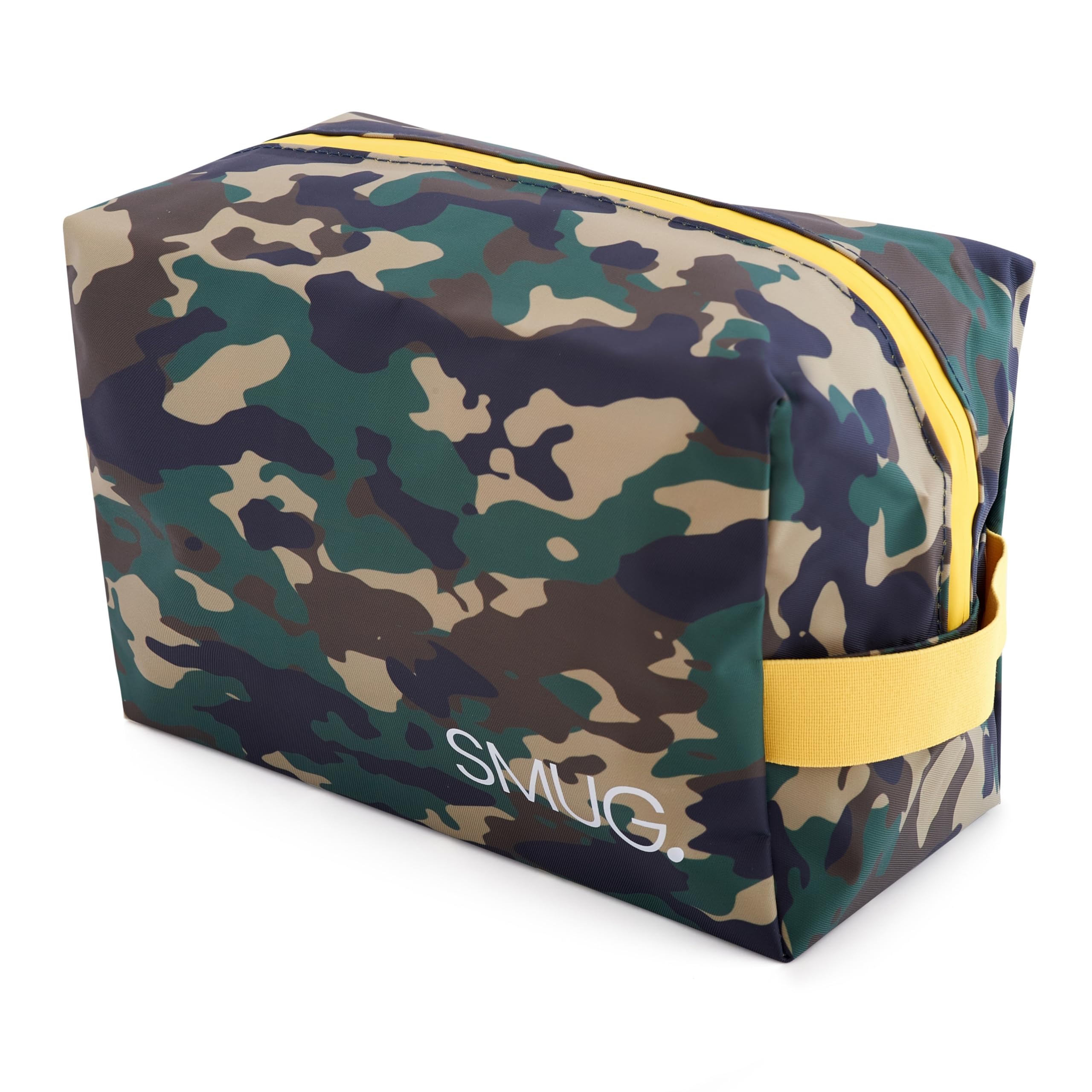 SMUG Wash Bag | Waterproof Travel Toiletry Bags for Travelling, Gym, Shower, Shaving, Toiletries, Cosmetics & Makeup Bag | Large Washbag for Men & Women | Stylish, Spacious & Easy to Clean | Leopard — view 10