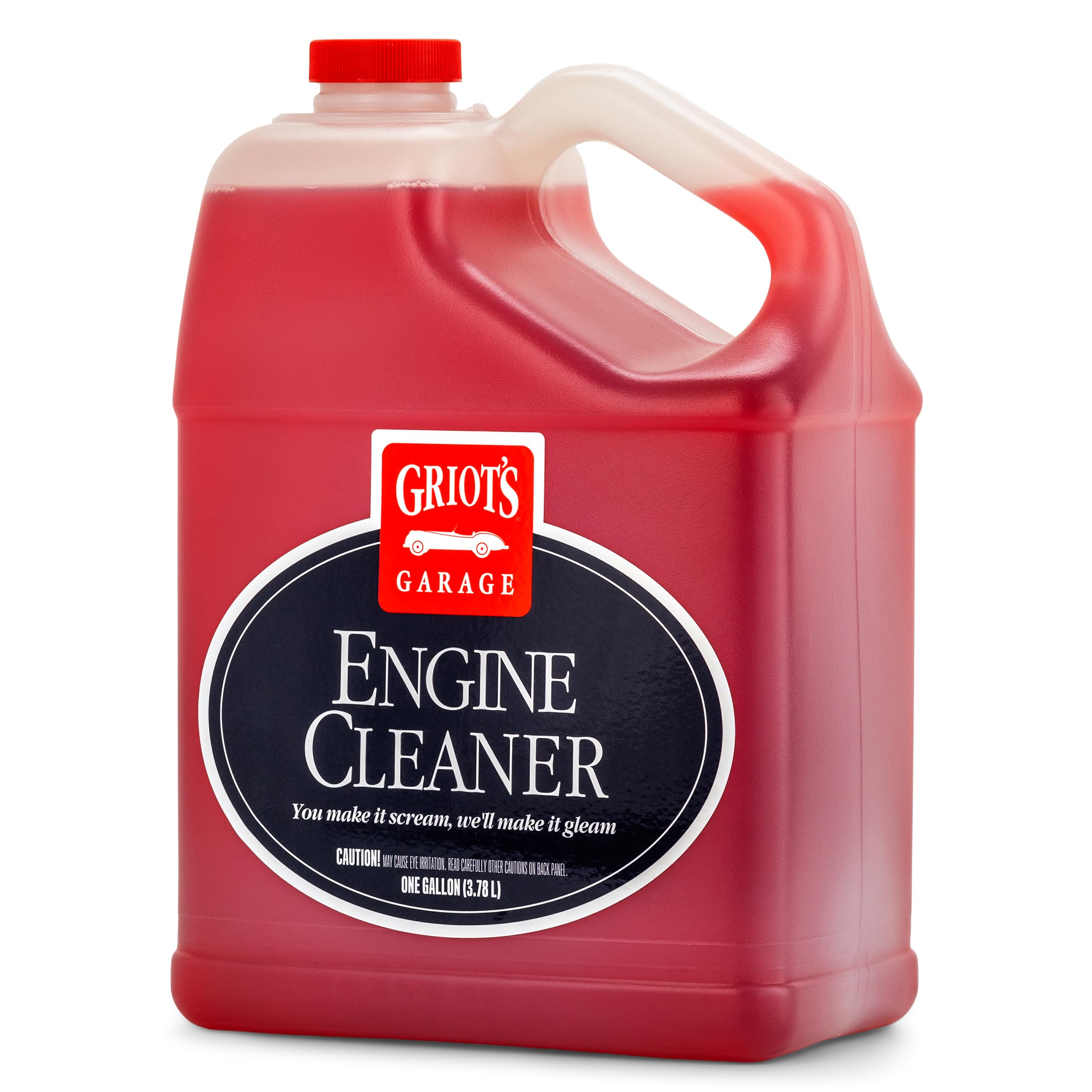 Griot's Garage Engine Cleaner for Car, Motorcycle, Boat, RV, and Truck, Oil, Dirt, and Grime Remover, 11158, One Gallon
