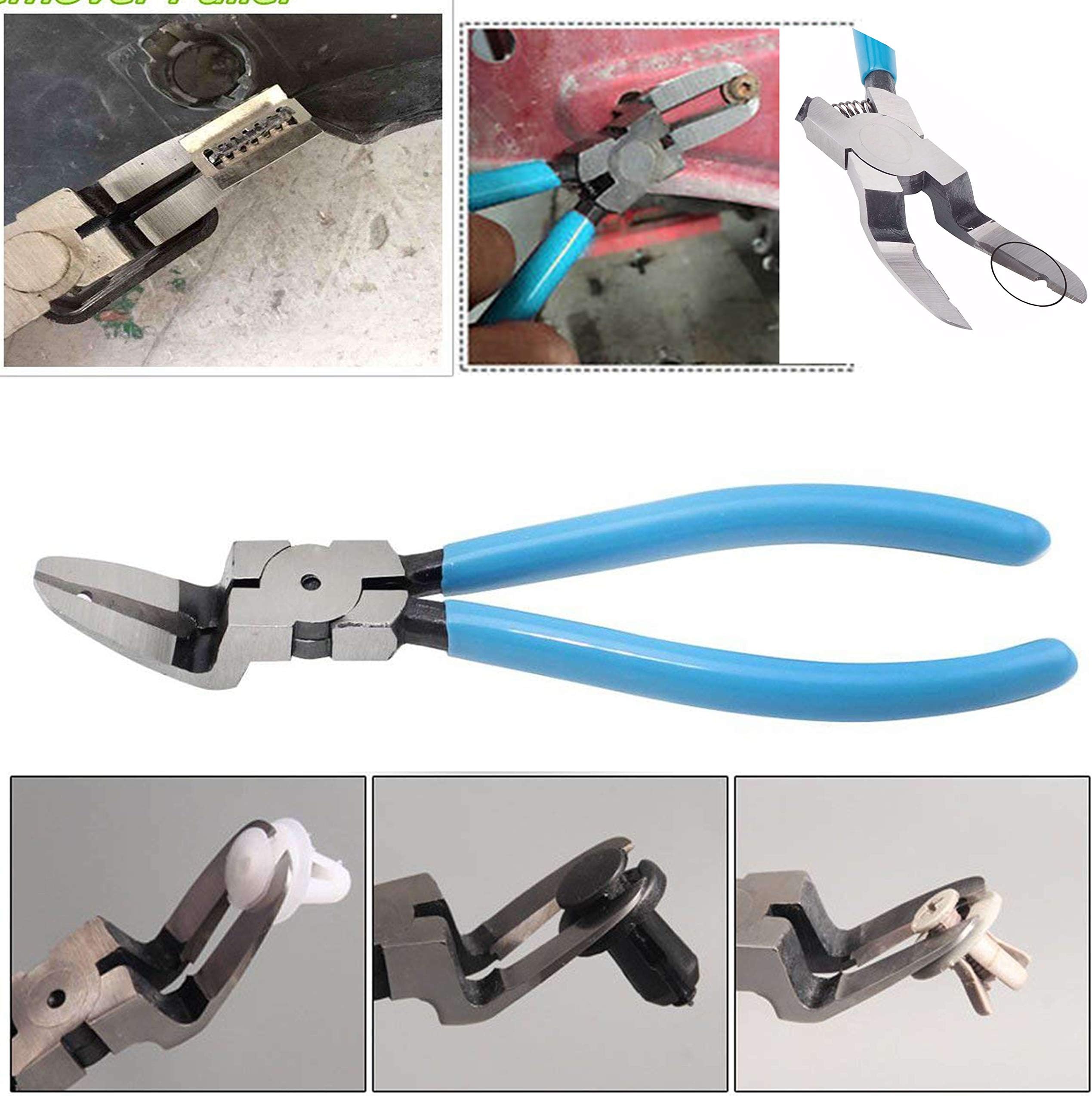 Multi-function Diagonal Side Cutting Plier Car Trim Panel Clip Cutter Puller Rivets clip remover Automotive Body Clip Puller Tool Clip Remover Pliers