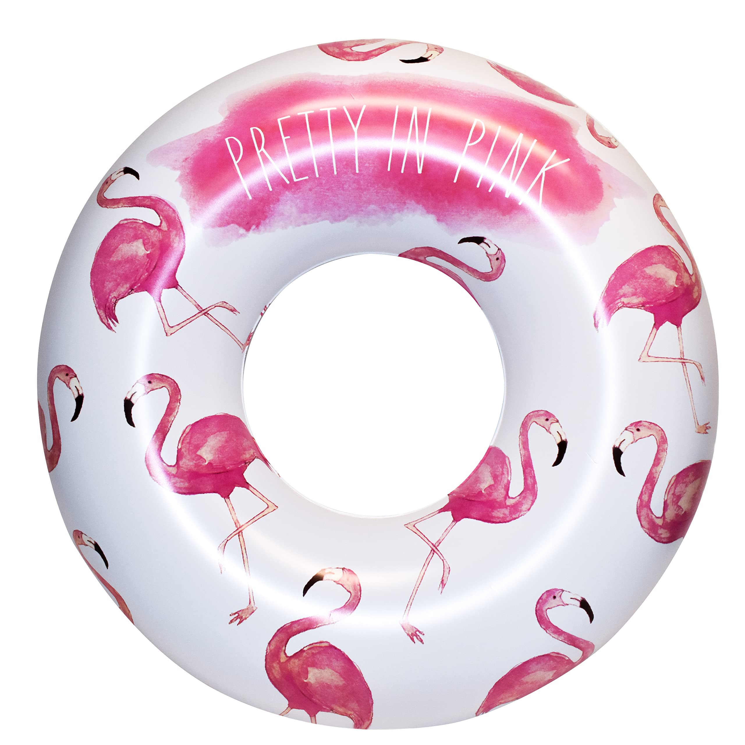 Amazon.com: Rae Dunn x Coconut Float Flamingo Pattern Ring Float