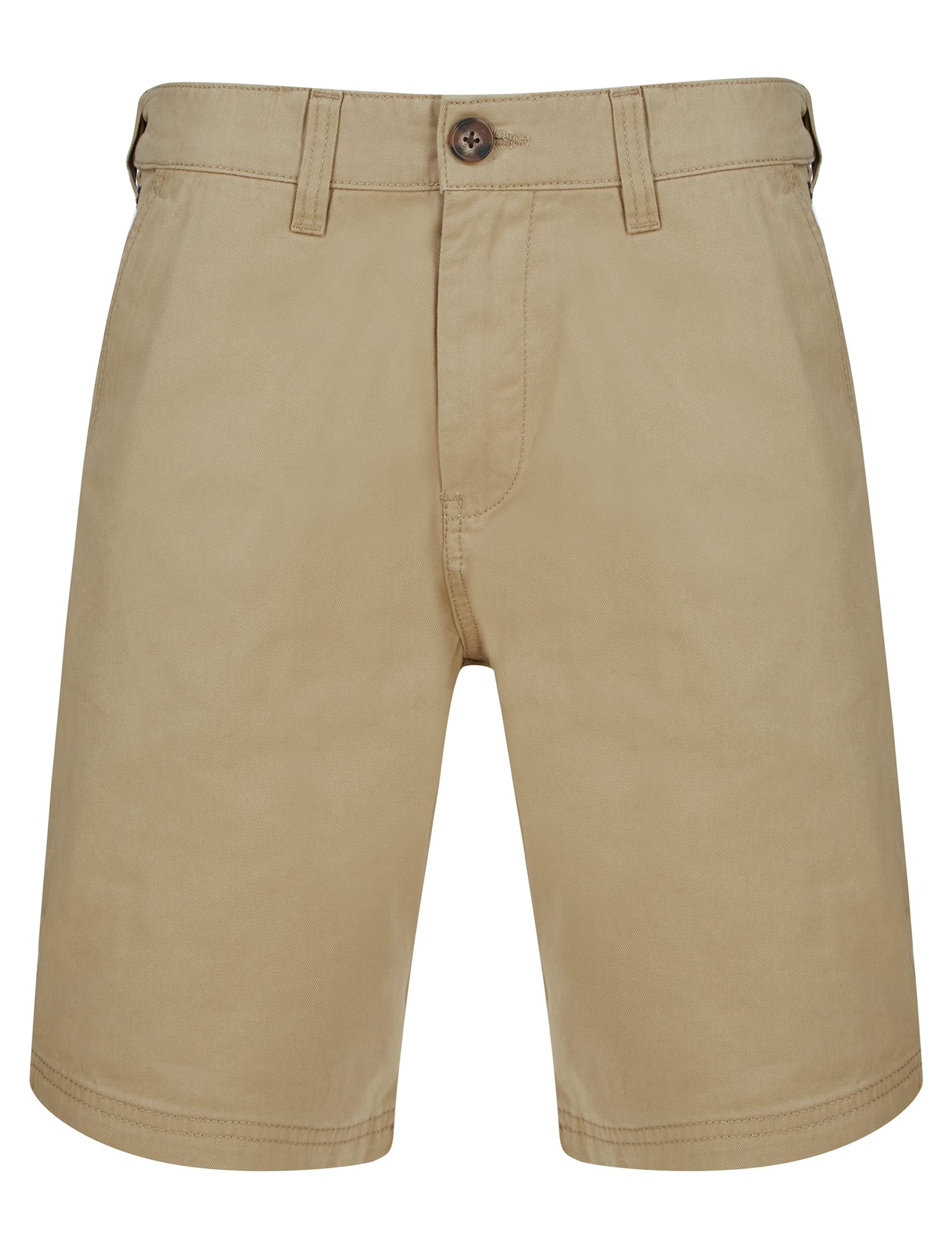 Kensington Eastside Men's Stone Kynance Cotton Twill Chino Shorts