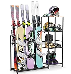 Lurgno Freestanding Ski and Snowboard Rack