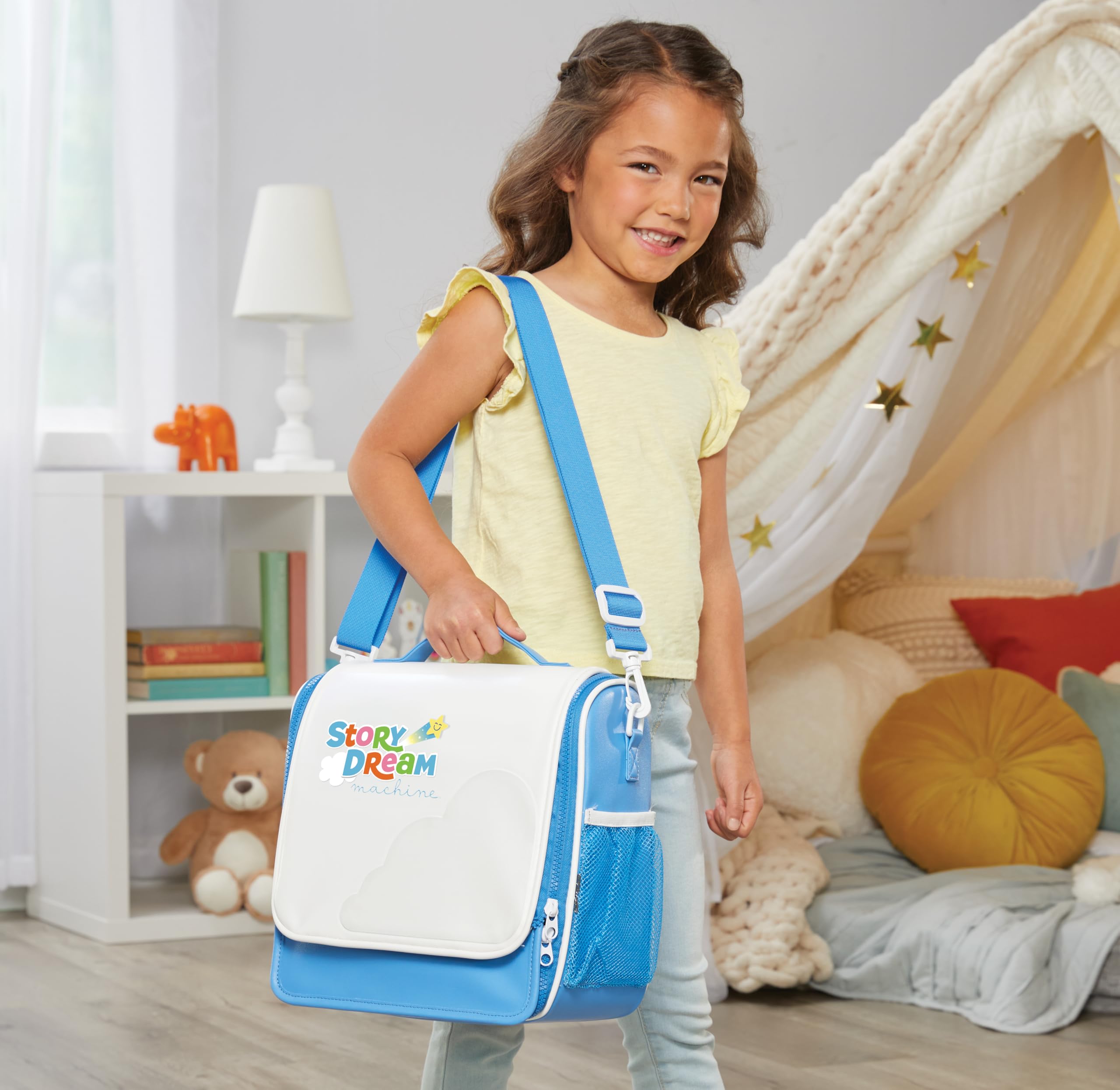 Little Tikes Story Dream Machine Storytime - Estuche de Viaje, Estuche de Transporte, Regalo y Juguete para niños y niñas a Partir de 3 años