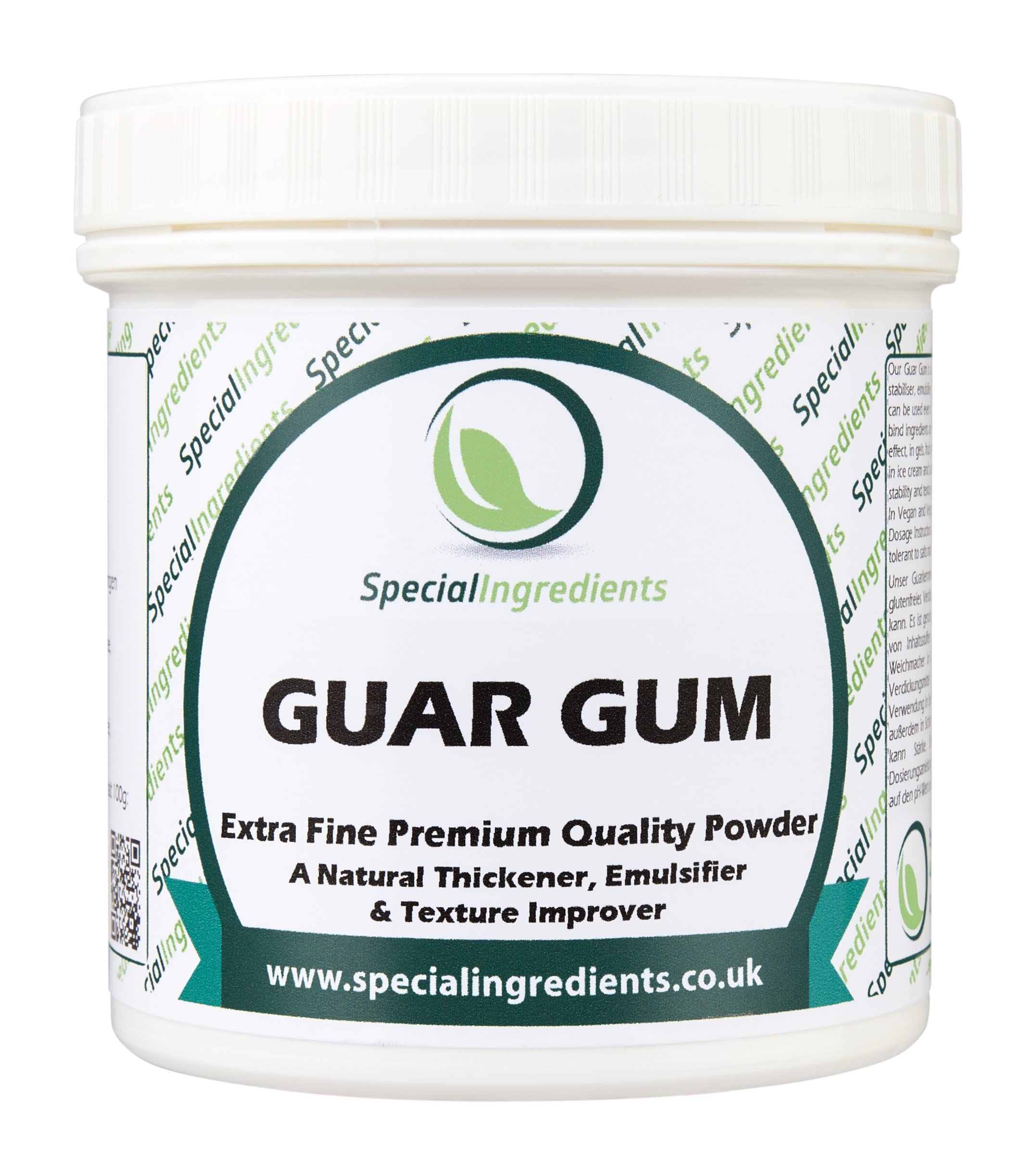 Special Ingredients Guar Gum Powder 100g Premium Quality Extra Fine