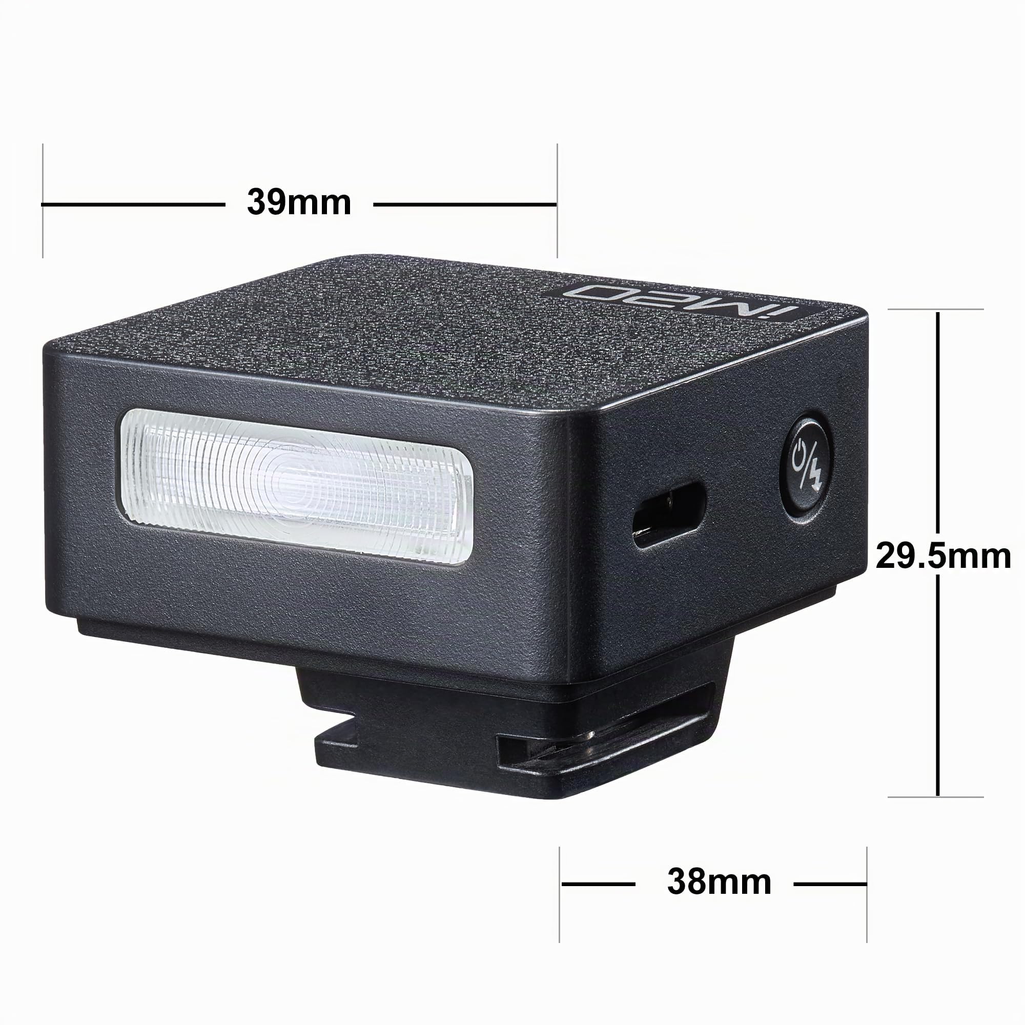 GODOX iM20 Flash 5 Niveaux de Puissance Mini Speedlite Batterie Rechargeable Intégrée Port USB-C pour Appareils Photo Fuji Canon Nikon Sony Olympus Panasonic