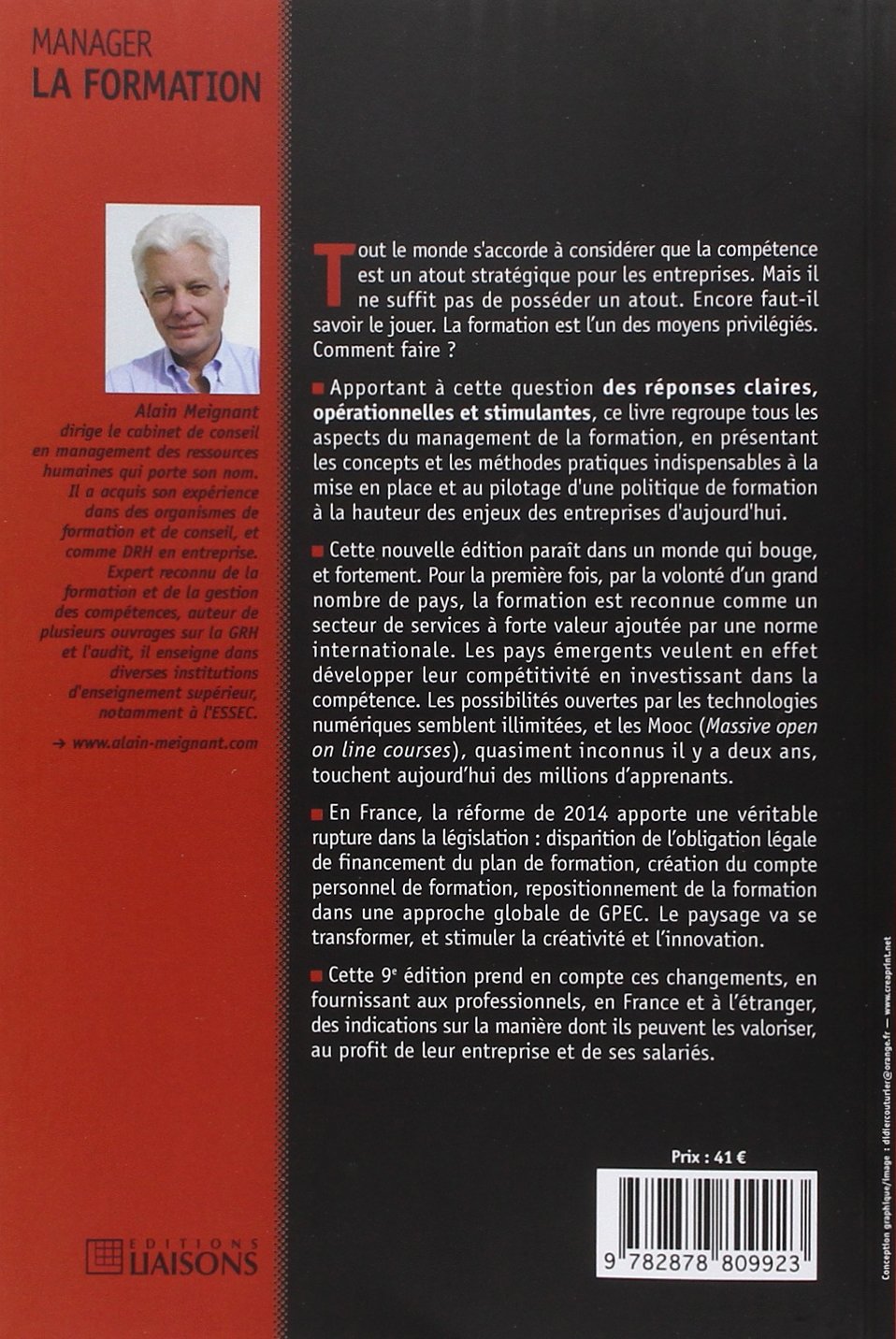 Manager la formation: Un nouveau souffle après la réforme de 2014 ? L'ouvrage de référence des professionnels.